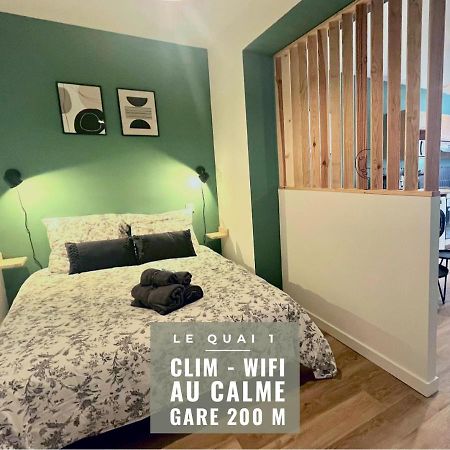 Le Quai 1 - Spacieux Studio Neuf Calme - Clim - Wifi - Gare A 200M Agen Luaran gambar